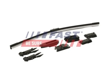 Щітка склоочисника Flat 400mm multiclip FAST FT93244