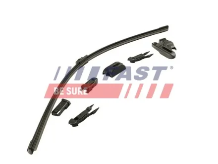 Щітка склоочисника Flat 600mm multiclip FAST FT93250