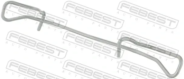Пружина прижимная тормозных колодок FEBEST 0103-001 (фото 1)
