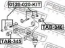 Болт з ексцентриком ремкомплект FEBEST 0129020KIT (фото 2)