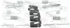 Пружинка тормозных колодок FEBEST 0204-F15ERKIT (фото 1)