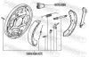 Пружинка тормозных колодок FEBEST 0404-KB4KIT (фото 2)