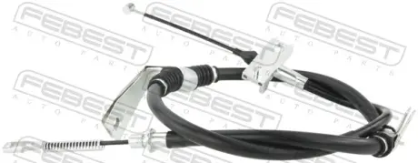 Трос ручного гальма правий FEBEST 14100REXDISCRH