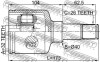 ШРУС ВНУТРЕННИЙ ЛЕВЫЙ 32X40X26, FORD FOCUS C-MAX CAP 2003-2007 FEBEST 2111-CB4LH (фото 3)