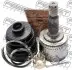 ШРКШ (ШРУС) зовнішній 22x49,5x25 KIA CERATO I Hatchback (LD) 1.6 CRDi 05-08 FEBEST 2210-CER16A44 (фото 2)