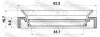 САЛЬНИК КП 35.7X62.5X9.8X16.7,KIA, HYUNDAI(вир-во) FEBEST 95JAS-37621017R (фото 2)