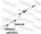 Крестовина карданного вала передняя 25x77 FEBEST ASMK-L6F (фото 2)