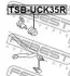 Втулка заднього стабілізатора d25 FEBEST TSBUCK35R (фото 3)
