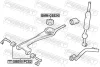 Втулка распорная резиновая FEBEST TTGB-E90PCS2 (фото 2)
