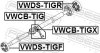 Муфта карданного вала эластичная FEBEST VWDS-TIGR (фото 2)