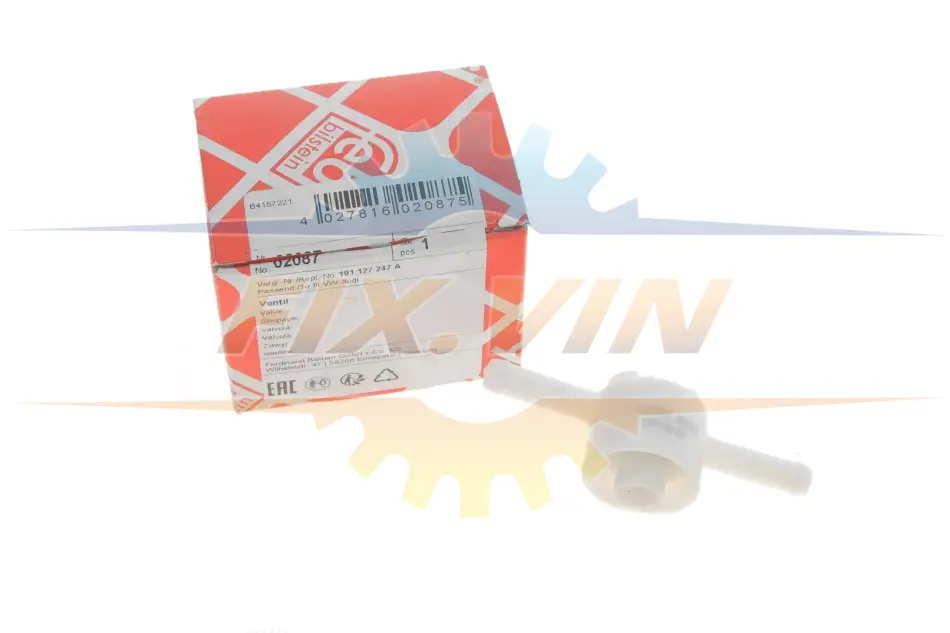 Клапан фільтру топлива VW Passat / Audi 80 / VW Golf FEBI BILSTEIN 02087 (фото 1)