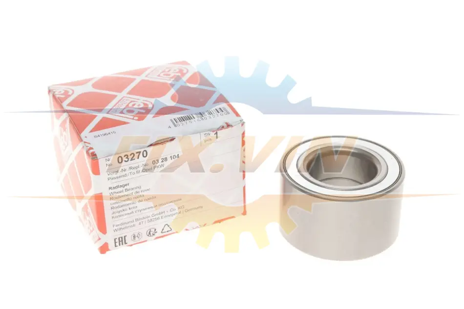 Підшипник ступиці Opel Astra / Opel Kadett / Daewoo Nexia (*_) FEBI BILSTEIN 03270 (фото 1)