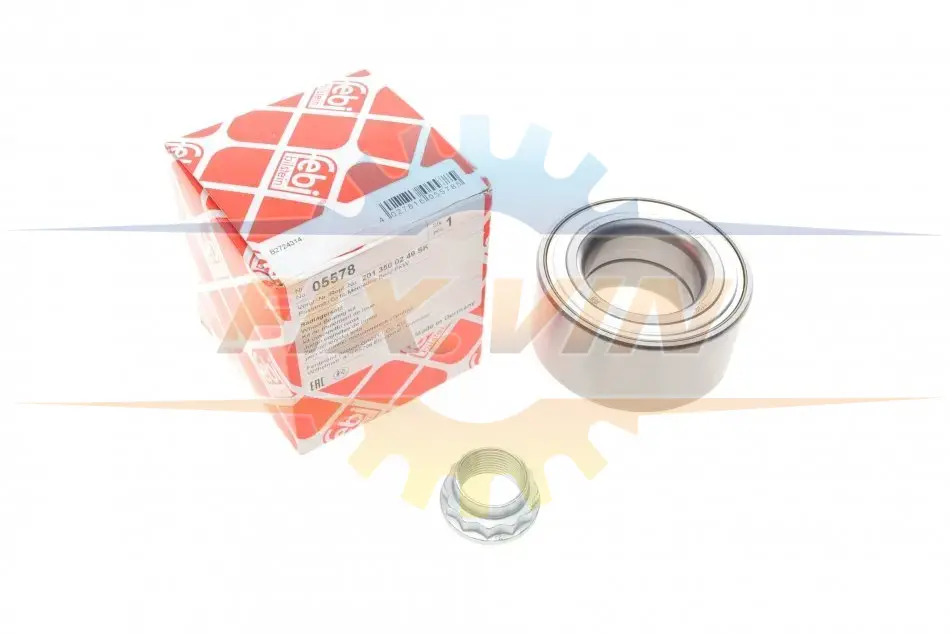 Підшипник маточини MERCEDES W210 задн. міст (Вир-во FEBI) FEBI BILSTEIN 05578 (фото 1)