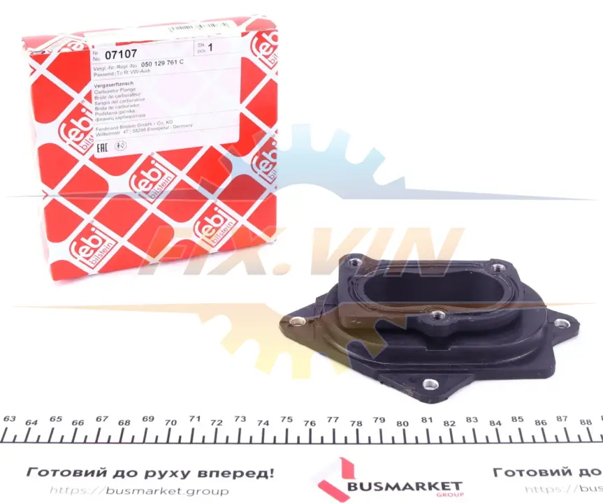 Проставка карбюратора (вир-во Febi) FEBI BILSTEIN 07107 (фото 1)