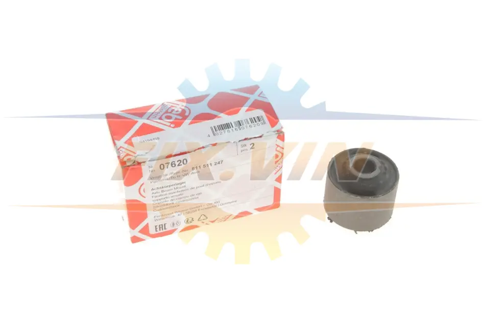 Сайлентблок балки AUDI 80, 90 (-00) задн. вісь (Вир-во Febi) FEBI BILSTEIN 07620 (фото 1)