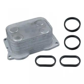 Масляний радіатор CITROEN C4, C4 GRAND PICASSO I, C4 I, C4 II, C4 PICASSO I, C5 II, C5 III, C5 II/KOMBI, C8, DS4, DS5, JUMPY I, JUMPY II FIAT SCUDO, ULYSSE FORD C-MAX 2.0/2.0D/2.0DH 10.99- FEBI BILSTEIN 107180
