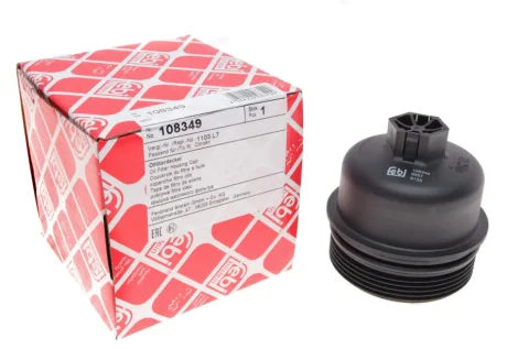 Кришка масляного фільтру CITROEN/FIAT/FORD/PEUGEOT \'\'00>> FEBI BILSTEIN 108349