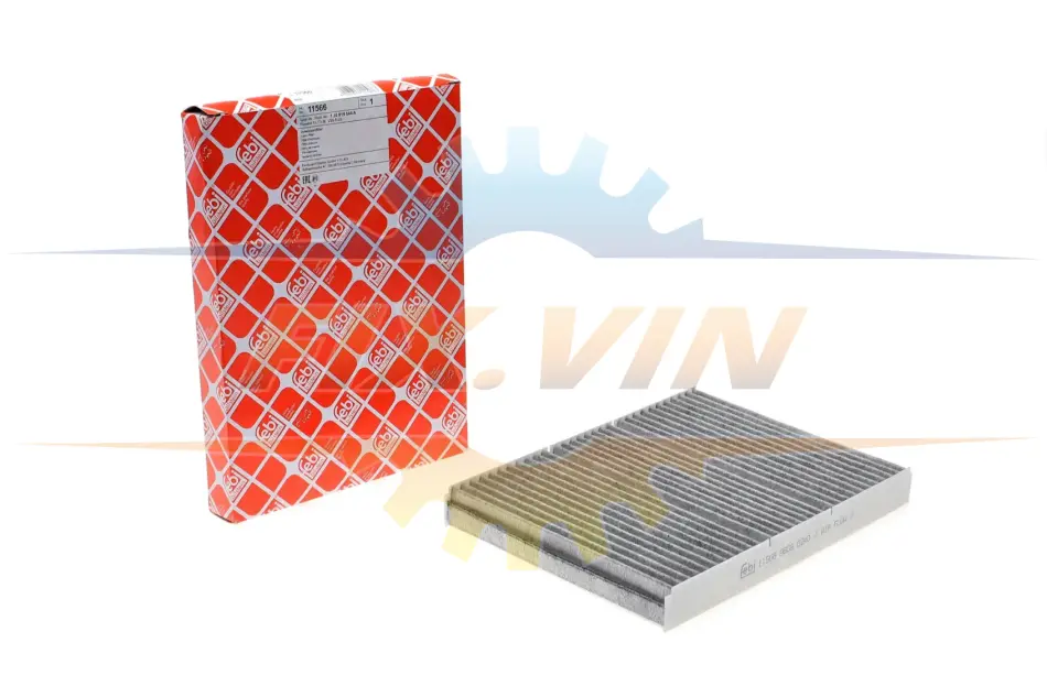 Фільтр салона AUDI/SEAT/SKODA/VW (вугільний) FEBI BILSTEIN 11566 (фото 1)