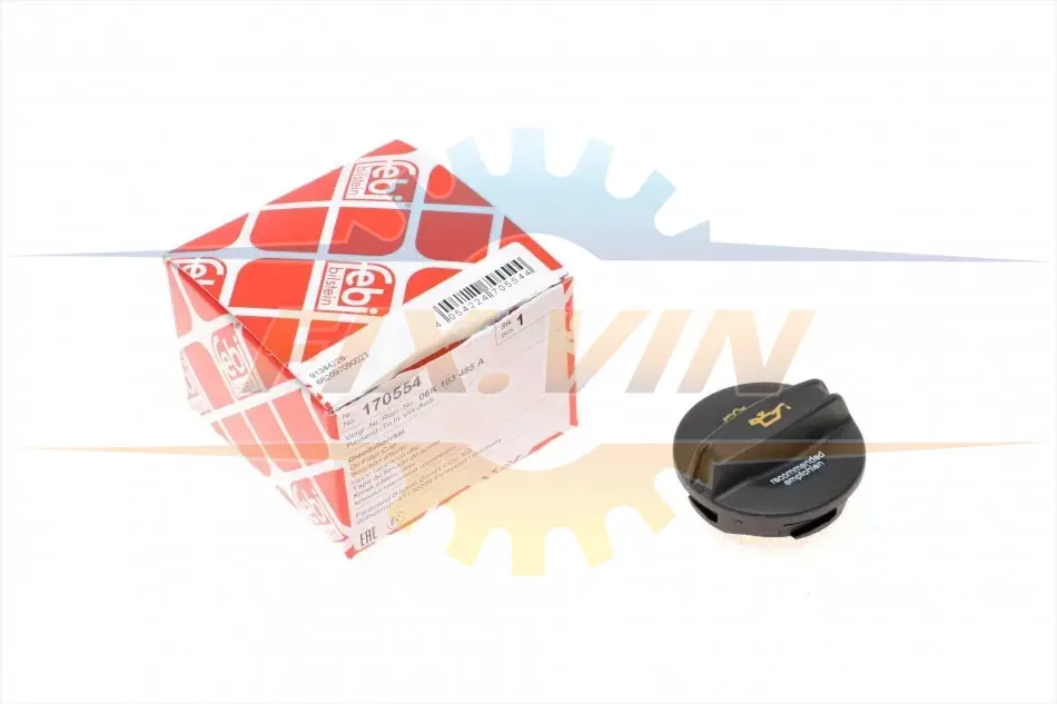 Кришка маслозаливної горловини AUDI/SEAT/SKODA/VW \'\'08>> FEBI BILSTEIN 170554 (фото 1)