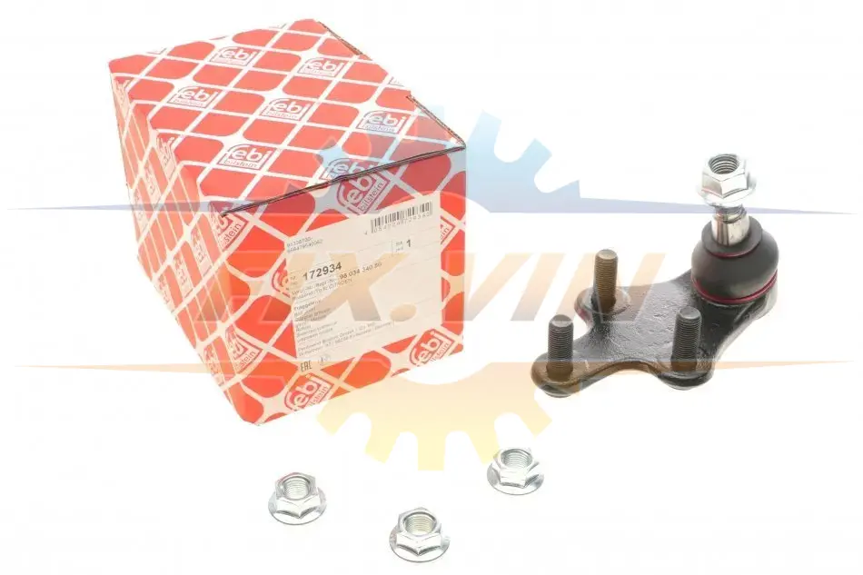 Опора кульова (передня/знизу) Citroen C4/C5/Peugeot 3008/5008 13- FEBI BILSTEIN 172934 (фото 1)