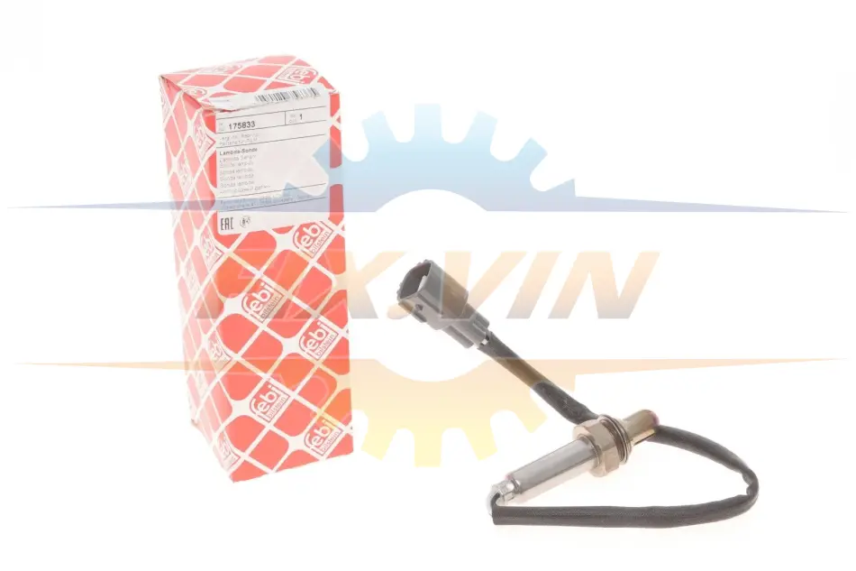 Лямбда-зонд (кількість дротів 4, 350мм) FSO POLONEZ III NISSAN X-TRAIL I SUBARU LEGACY IV, TRIBECA TOYOTA AVENSIS, CARINA E VI 1.6-3.6 04.92- FEBI BILSTEIN 175833 (фото 1)