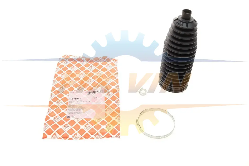 Пильник рейки рульової BMW 5 (G30/F90)/7 (G11/G12) 17- (к-кт) B47/B48/B57/B58/N63/S63 FEBI BILSTEIN 175967 (фото 1)