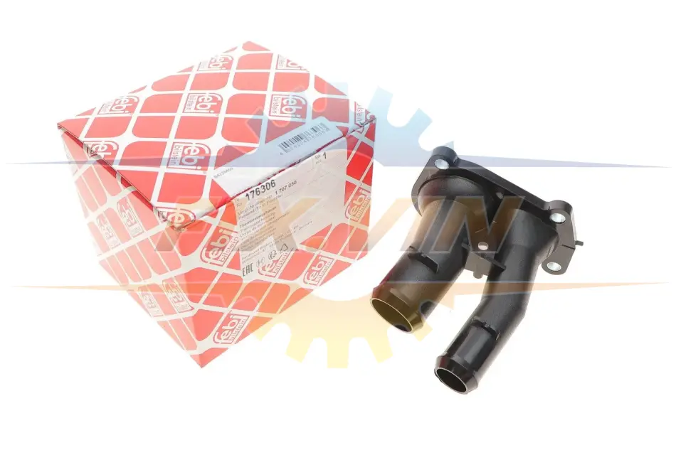Корпус термостата з прокладкою Ford Focus III (11) 2010 - 2020 (вир-во FEBI) FEBI BILSTEIN 176306 (фото 1)