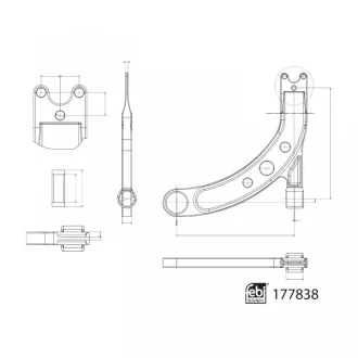 FEBI - Важіль підвіски FEBI BILSTEIN 177838