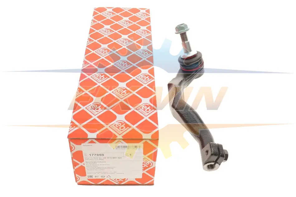 Наконечник тяги рульової (L) BMW 2 (F45/F46)/X1 (F38)/ Mini Cooper 14- FEBI BILSTEIN 177859 (фото 1)