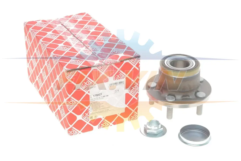 Підшипник маточини (задньої) Ford Connect 02-13 (+ABS)(к-кт) FEBI BILSTEIN 178021 (фото 1)