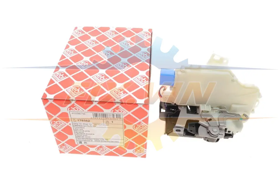 Замок двері передн Лів VW CALIFORNIA T5 CAMPER, GOLF PLUS V, GOLF V, GOLF VI, JETTA III, MULTIVAN T5, NEW BEETLE, TRANSPORTER T5 09.02-08.15 FEBI BILSTEIN 178562 (фото 1)