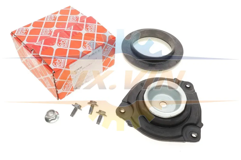 Подушка амортизатора (переднього) + підшипник Nissan Juke/Leaf 10- (L) FEBI BILSTEIN 179630 (фото 1)