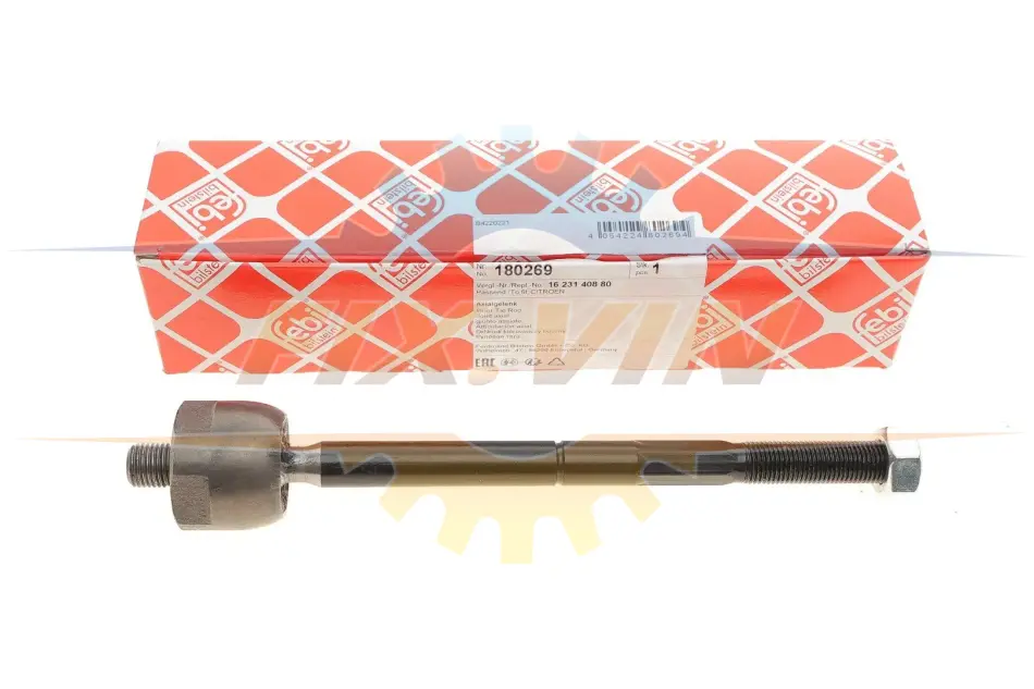 Тяга рульова Citroen C3 1.2-1.6 16- (L=230mm) FEBI BILSTEIN 180269 (фото 1)
