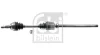 FEBI CITROEN піввісь прав. JUMPER 3.0HDi 06-, PEUGEOT BOXER 3.0 HDi 145 10-, FIAT DUCATO 150 Multijet 2,3 D 11- FEBI BILSTEIN 182762 (фото 1)