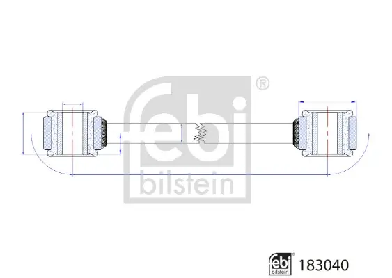 Автозапчасть FEBI BILSTEIN 183040 (фото 1)