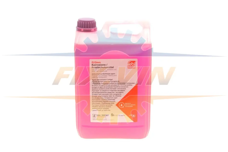 Антифриз G12evo (фіолетовий) концентрат FEBI (5л) FEBI BILSTEIN 183367 (фото 1)