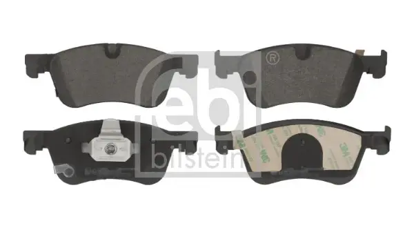 Комплект гальмівних колодок передн, MERCEDES CITAN TOURER (W420), CITAN/MINIVAN (W420) NISSAN QASHQAI III, TOWNSTAR, TOWNSTAR EVALIA, TOWNSTAR/MINIVAN RENAULT AUSTRAL 1.2H-Electric 04.21- FEBI BILSTEIN 184229 (фото 1)