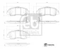 Комплект гальмівних колодок передн, MITSUBISHI ECLIPSE CROSS 1.5-2.4H 10.17- FEBI BILSTEIN 184236 (фото 2)