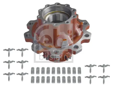 Маточина колеса задн DAF CF, CF 65, CF 75, CF 85, LF, LF 45, LF 55, XD, XF 105, XF 106, XF II, XG, XG+ 01.01- FEBI BILSTEIN 185737