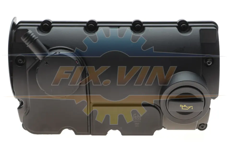Клапанна кришка з клапаном вентиляції та прокладкою VW Transporter T5 (вир-во FEBI) FEBI BILSTEIN 185774 (фото 1)