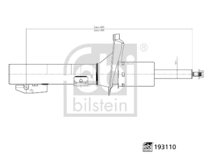 FEBI - Амортизатор FEBI BILSTEIN 193110