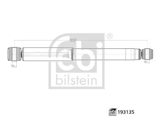 FEBI - Амортизатор FEBI BILSTEIN 193135 (фото 1)