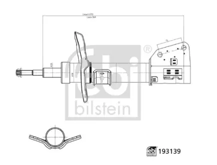 FEBI - Амортизатор FEBI BILSTEIN 193139