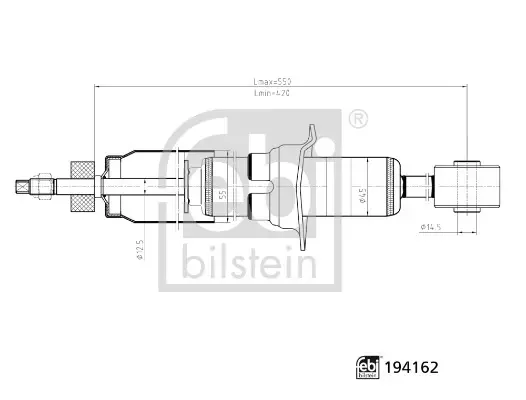 Автодеталь FEBI BILSTEIN 194162 (фото 1)