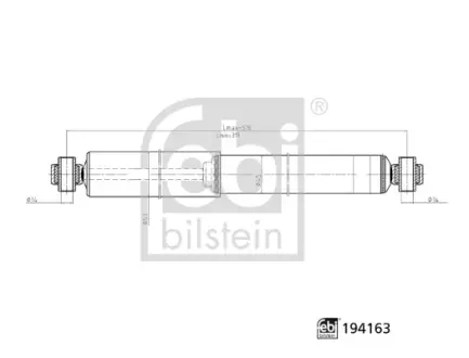 FEBI - Амортизатор FEBI BILSTEIN 194163