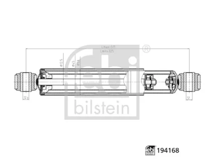 FEBI - Амортизатор FEBI BILSTEIN 194168