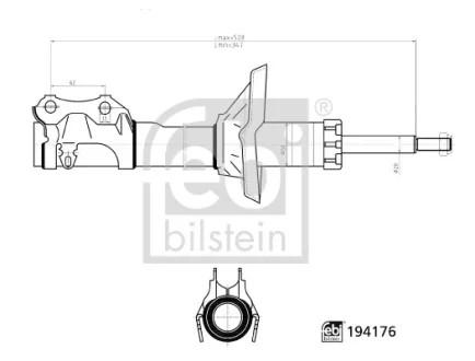 Автодеталь FEBI BILSTEIN 194176