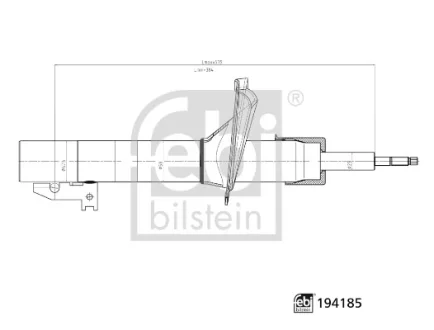 FEBI - Амортизатор FEBI BILSTEIN 194185