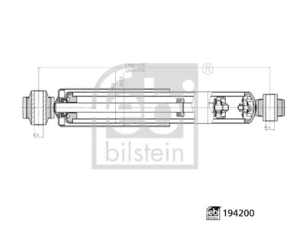 Автодеталь FEBI BILSTEIN 194200