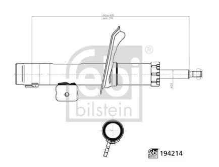 FEBI - Амортизатор FEBI BILSTEIN 194214